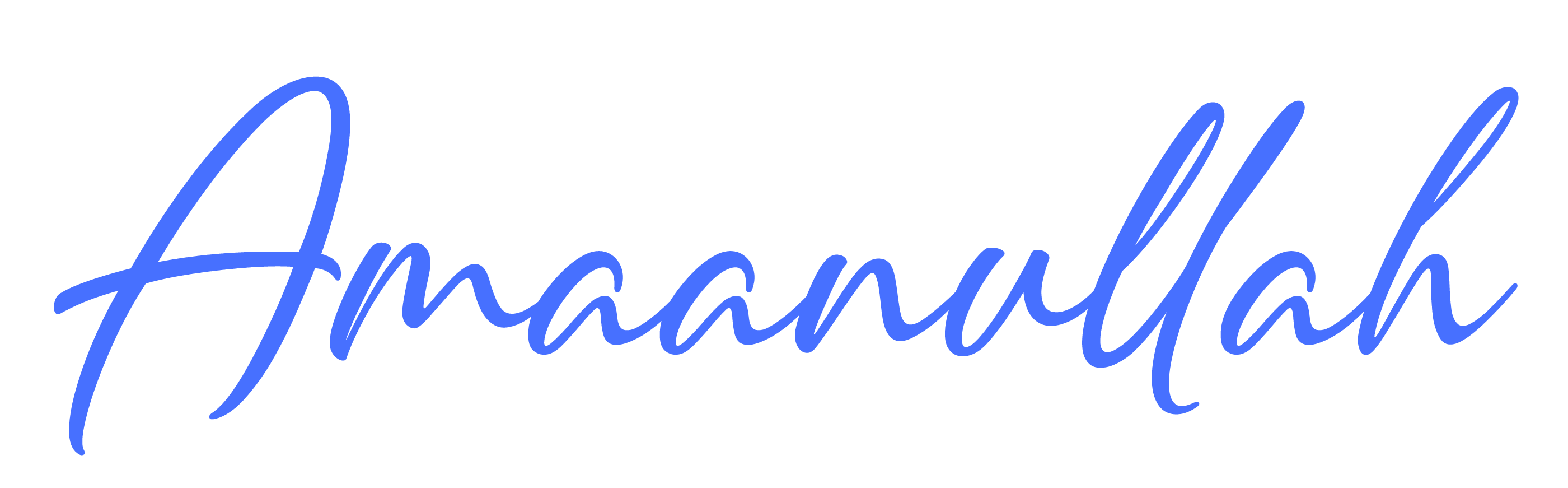 Amaanullah Khan Logo