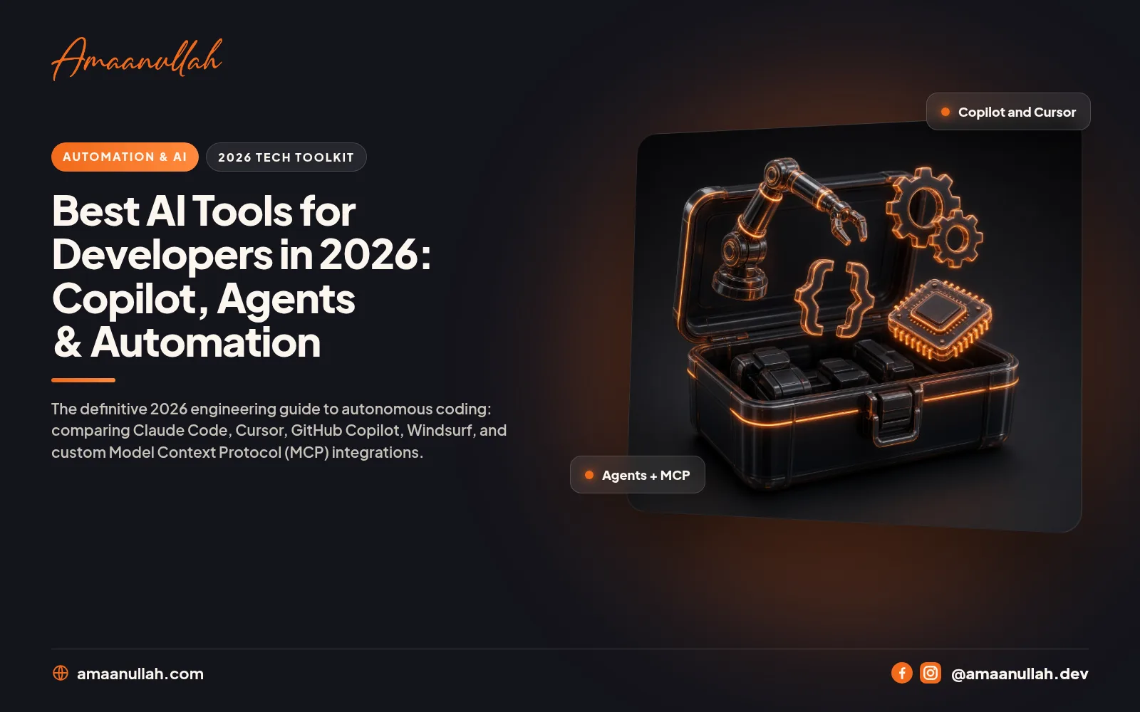 Best AI Tools for Developers in 2026: Copilot, Agents & Automation — cover image