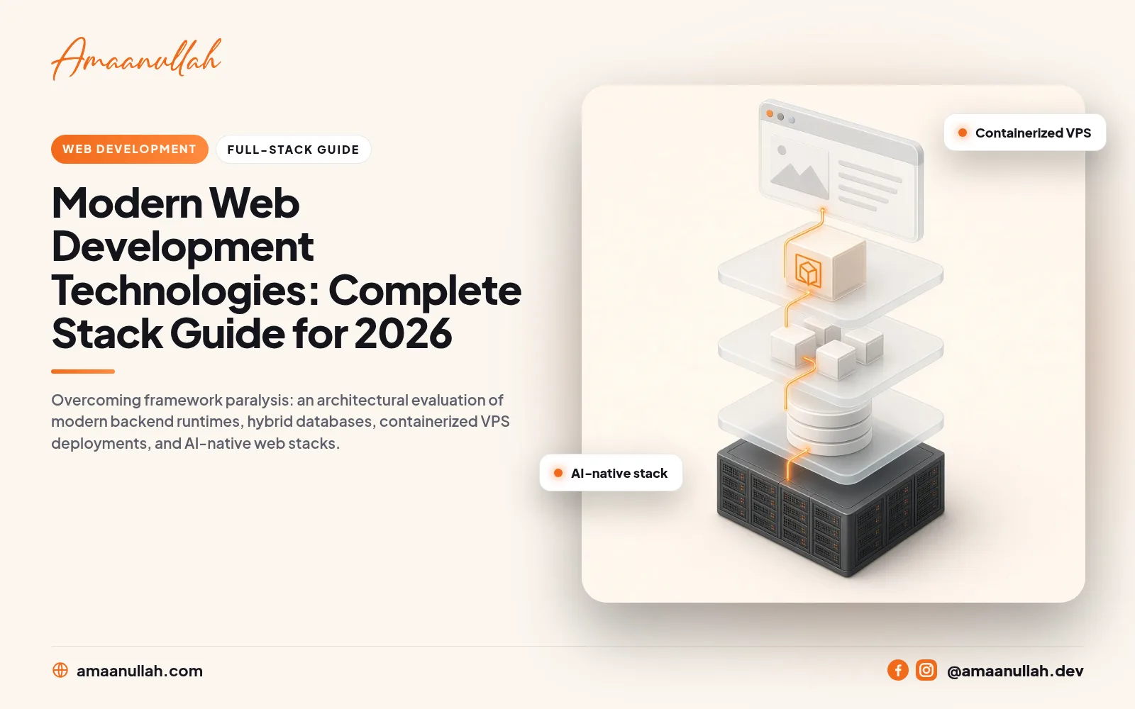 Modern Web Development Technologies: Complete Stack Guide for 2026 — cover image