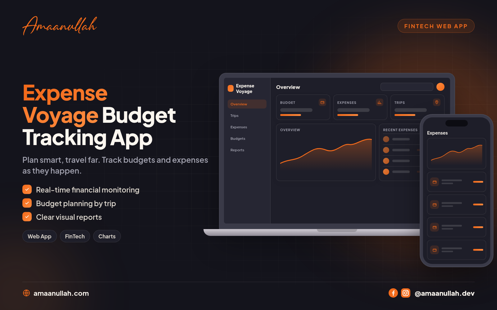 Expense Voyage – Budget & Expense Tracking Web App