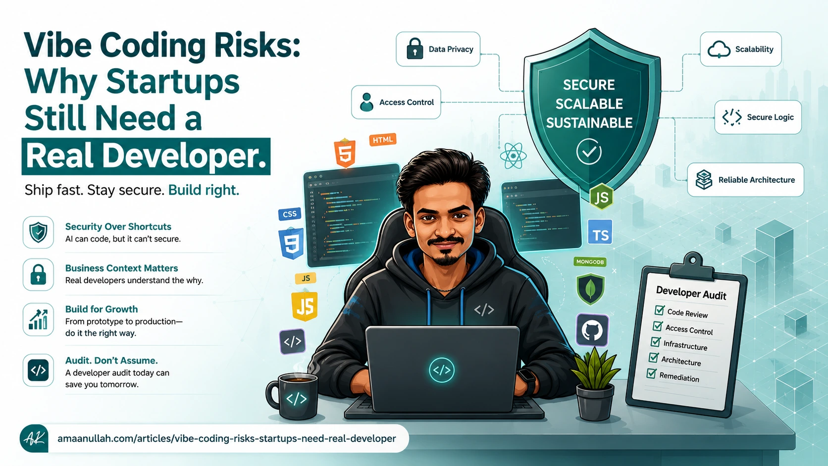 Vibe Coding Risks: Why Startups Still Need a Developer (2026) - Security Insight